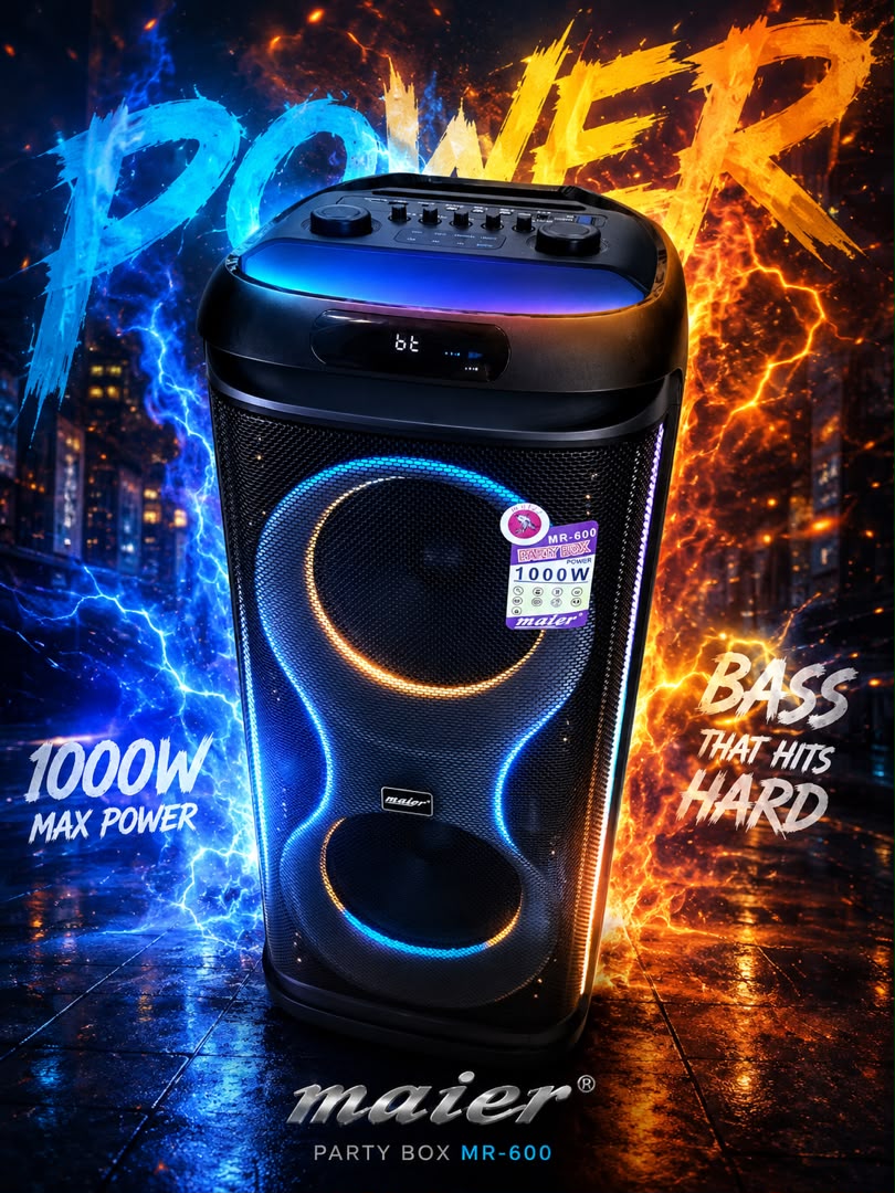 اسپیکر بلوتوثی قابل حمل مایر مدل PartyBox MR-600