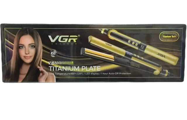 VGR V-510 Professional Hair Straightener with Titanium Plates