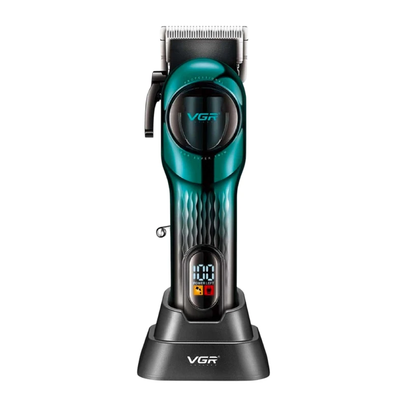 ماشین اصلاح سر و صورت VGR مدل V-166 شارژی حرفه‌ای