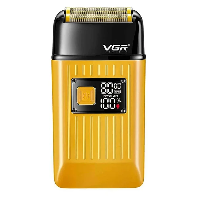 VGR V-357 Professional Foil Shaver with Titanium Foils & Pop-Up Trimmer