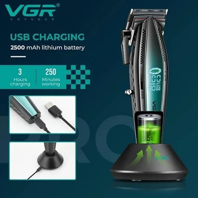 ماشین اصلاح و خط زن وی جی آر مدل V-270