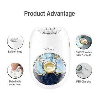 اپیلاتور و دستگاه موبر زنانه وی جی آر مدل V-706