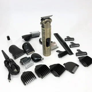 VGR V-110 8-in-1 Professional Hair, Beard & Body Grooming Kit
