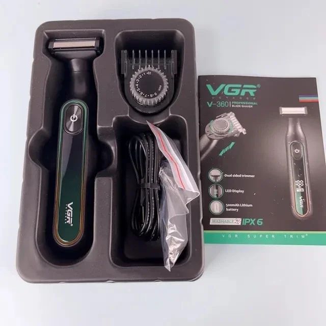 ماشین اصلاح صورت و بدن وی جی آر مدل VGR V-360